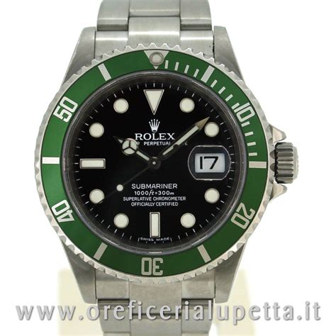 quanto costa un rolex submariner ghiera verde
